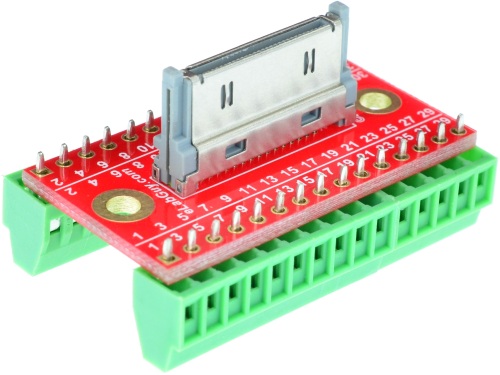 APPLE 30-pin male connector Breakout Board